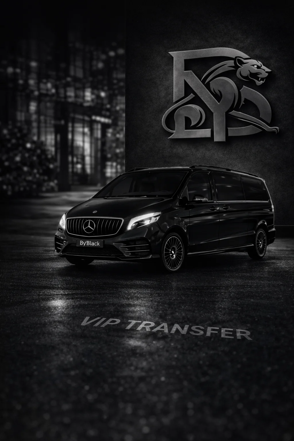 Antalya VIP Transfer - ByBlack Mercedes Vito